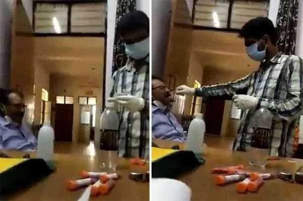 उप्र: टारगेट पूरा करने के लिए डॉक्टर ने 15 बार दिया अपना ही नमूना उप्र: टारगेट पूरा करने के लिए डॉक्टर ने 15 बार दिया अपना ही नमूना